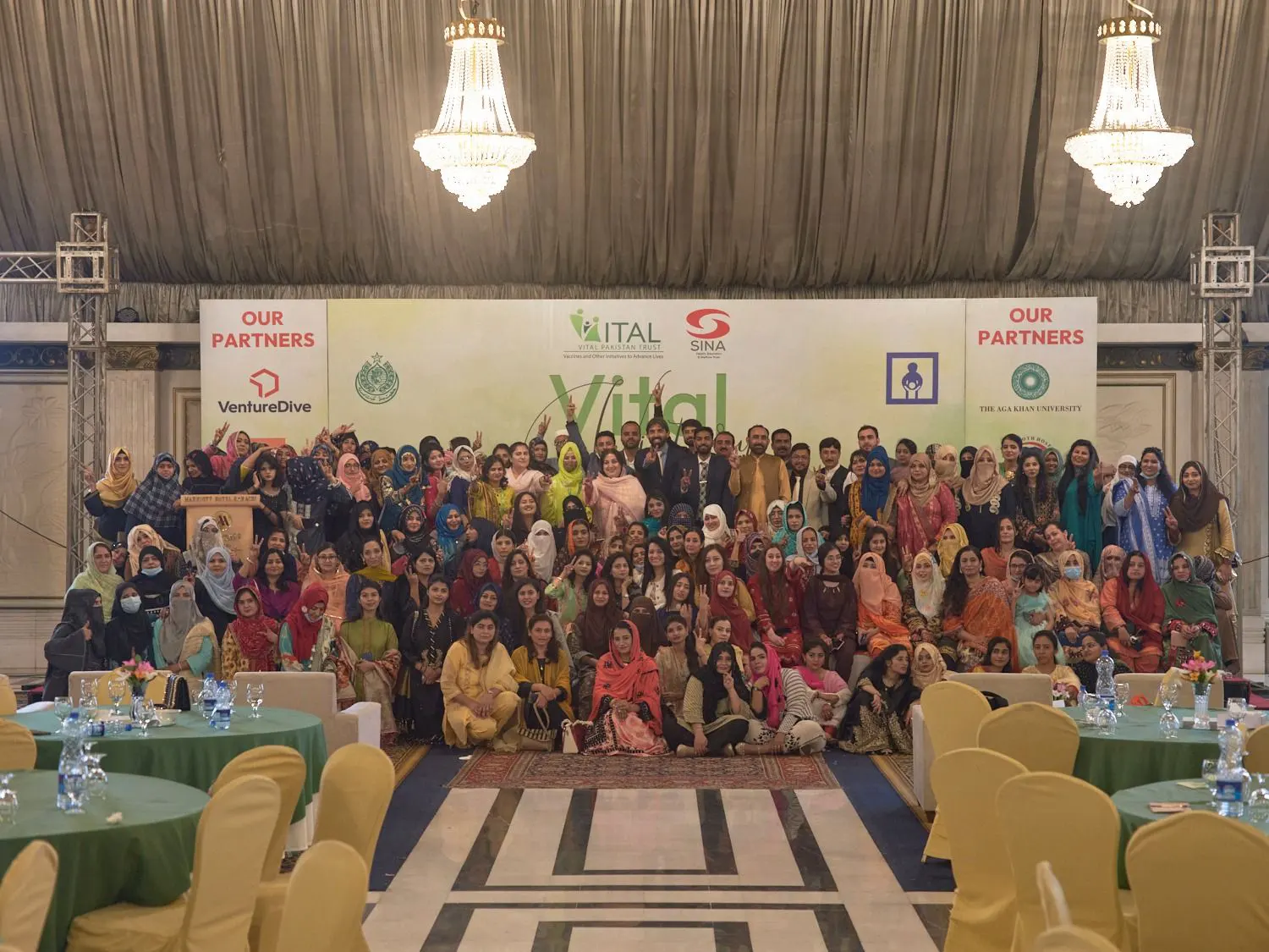 VITAL VICTORY EVENT- Celebrating 100,000 child immunizations in 18 months in Karachi