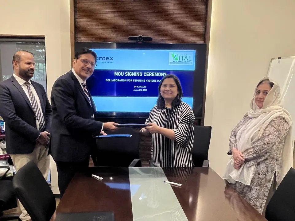 EMPOWERING MENSTRUAL WELL-BEING: VITAL PAKISTAN TRUST JOINS FORCES FOR WOMEN’S HEALTH WITH SANTEX PRODUCTS