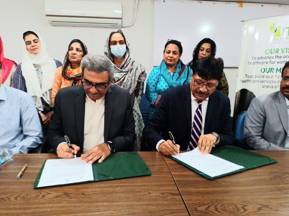 Vital Pakistan Trust (VPT) and the Population Welfare Department, Government of Sindh sign MOU