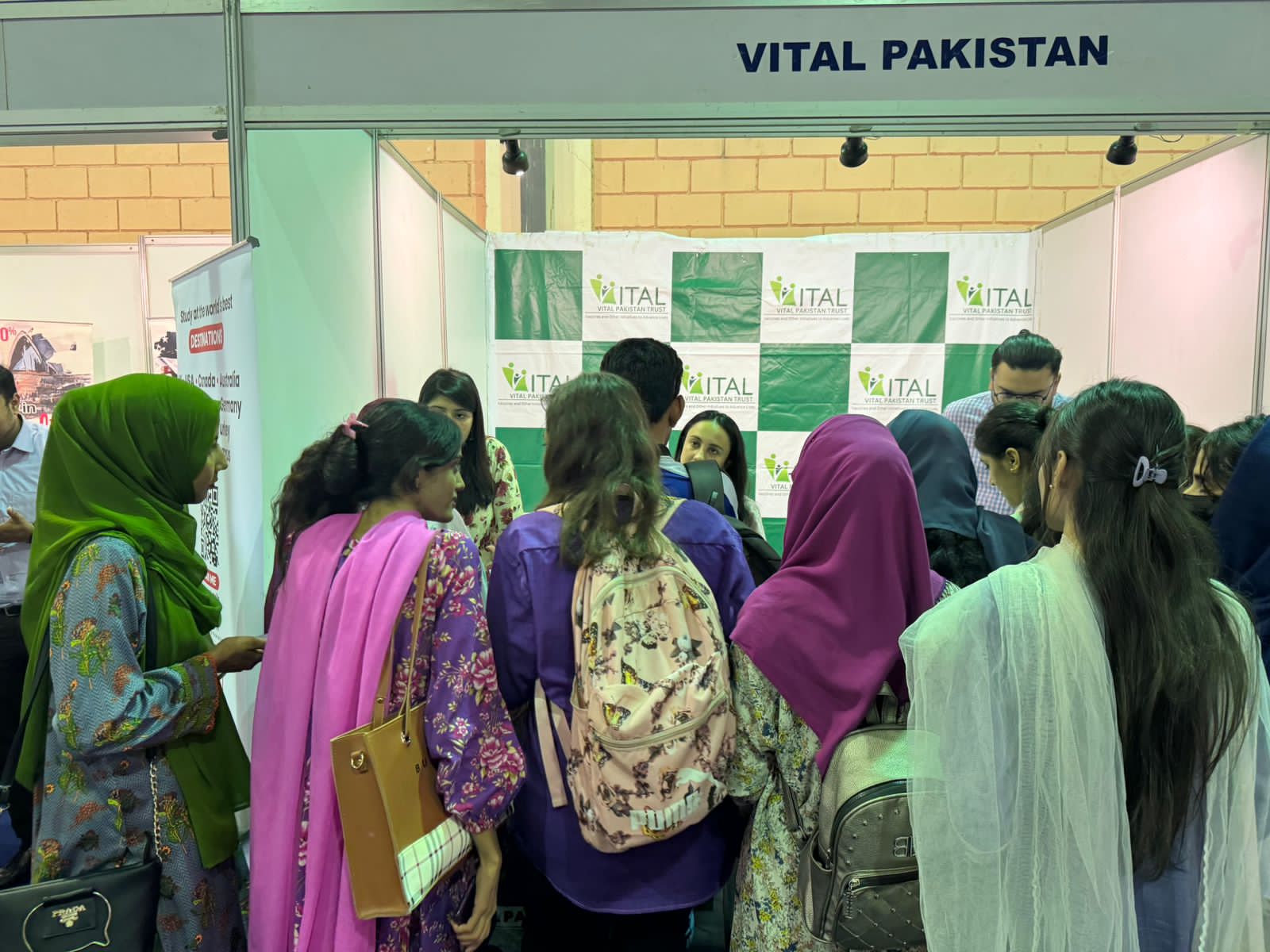 VITAL Pakistan Trust Joins Career Connect Job Fair at Karachi Expo Centre to Bridge Academia and Industry