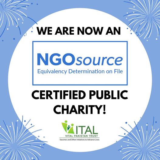 VITAL Pakistan Trust Achieves Major Milestones: NGOsource Certification and UN World Food Programme Roster Qualification