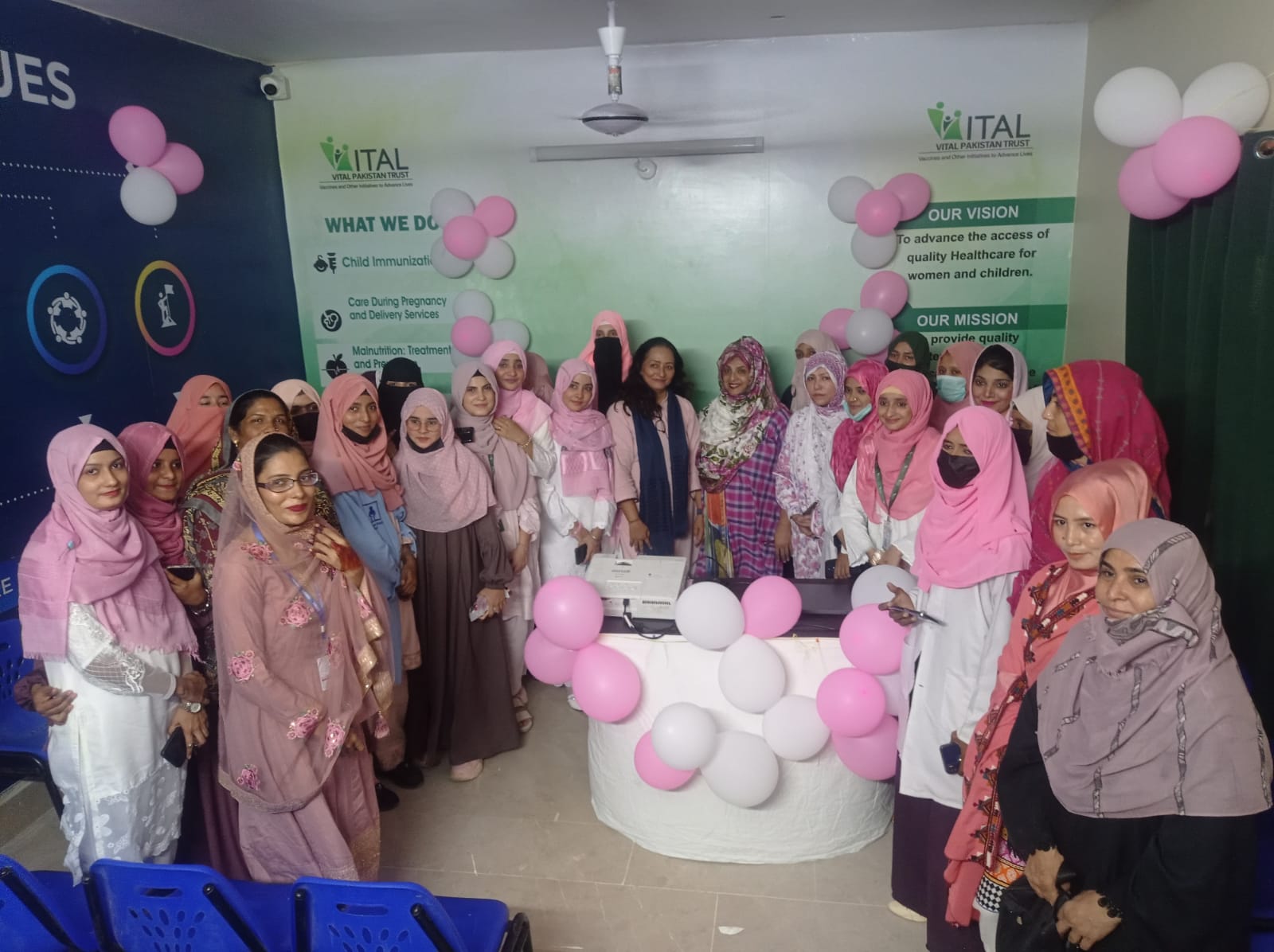 Empowering Awareness: VITAL Pakistan Trust Hosts Informative Breast Cancer Awareness Session